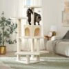 Frisco 57-in Faux Fur Cat Tree & Condo -Pawfect Care 101805 MAIN. AC SS1800 V1667229234