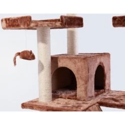 Frisco 72-in Large Base Faux Fur Cat Tree & Condo -Pawfect Care 101809 PT3. AC SS1800 V1584452388