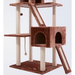 Frisco 72-in Large Base Faux Fur Cat Tree & Condo -Pawfect Care 101809 PT4. AC SS1800 V1584452718