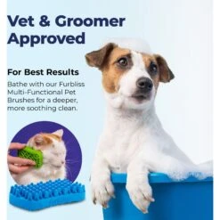 Vetnique Labs Furbliss Hypoallergenic Sensitive Skin Dog & Cat Shampoo, Fragrance Free, 16-oz Bottle -Pawfect Care 1021614 PT4. AC SS1800 V1701361964