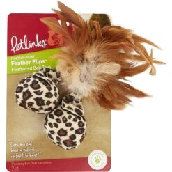 Petlinks Feather Flips Feathered Ball Cat Toy -Pawfect Care 102622 PT4. AC SS1800 V1594673457