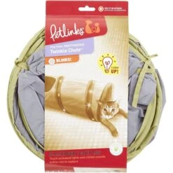 Petlinks Twinkle Chute Lighted Cat Tunnel Toy -Pawfect Care 102671 PT7. AC SS1800 V1595367676