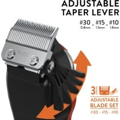 Wahl Deluxe U-Clip Dog & Cat Clipper Kit -Pawfect Care 104446 PT3. AC SS1800 V1488167141