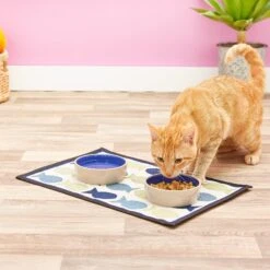 PetRageous Designs Kool Fishes Tapestry Mat -Pawfect Care 105139 PT7. AC SS1800 V1517251693