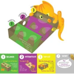 Cat Amazing Interactive Treat Maze & Puzzle Cat Toy -Pawfect Care 105304 PT5. AC SS1800 V1490298146