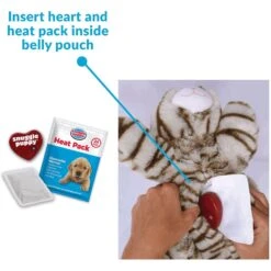 Snuggle Puppy Original Snuggle Kitty Plush Cat Behavioral Aid Anxiety Relief -Pawfect Care 108168 PT2. AC SS1800 V1688150248