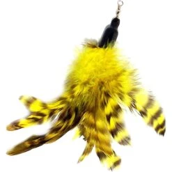 Pet Fit For Life 6 Piece Replacement Feather Pack For Wand Cat Toy -Pawfect Care 109318 PT6. AC SS1800 V1589320578