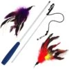 Pet Fit For Life 2 Feather Wand Cat Toy, Red & Purple -Pawfect Care 109320 MAIN. AC SS1800 V1589320666