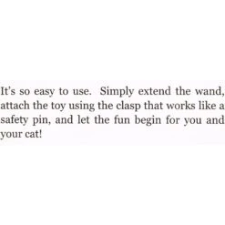 Pet Fit For Life 2 Feather Retractable Wand Cat Toy, Blue & Green -Pawfect Care 109322 PT7. AC SS1800 V1553884393