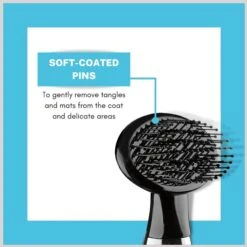 ConairPROPET Soft Slicker Cat Brush -Pawfect Care 109658 PT3. AC SS1800 V1691439924