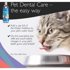 Emmy's Best Pet Products Advanced Pet Dental Care Dog & Cat Dental Water Additive -Pawfect Care 110160 PT3. AC SS1800 V1612412214