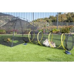 Outback Jack Kitty Compound Cat Playpen Tent & Tunnel -Pawfect Care 111178 PT5. AC SS1800 V1561726941