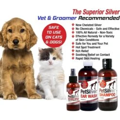 PetSilver Wound Spray For Dogs & Cats -Pawfect Care 111347 PT3. AC SS1800 V1488379296