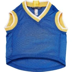 Pets First NBA Dog & Cat Mesh Jersey, Golden State Warriors -Pawfect Care 111967 PT2. AC SS1800 V1539982921