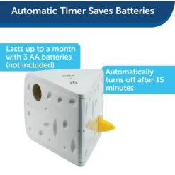 PetSafe Cheese Motion Cat Toy -Pawfect Care 114120 PT7. AC SS1800 V1599813075