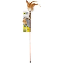 Pet Zone Bounce & Pounce Wand Cat Toy With Catnip -Pawfect Care 115580 PT4. AC SS1800 V1527269341
