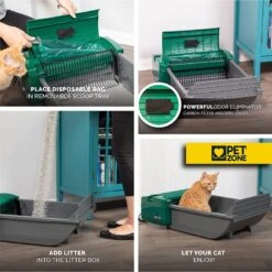 Pet Zone Smart Scoop Automatic Self-Cleaning Cat Litter Box -Pawfect Care 115602 PT4. AC SS1800 V1639006660