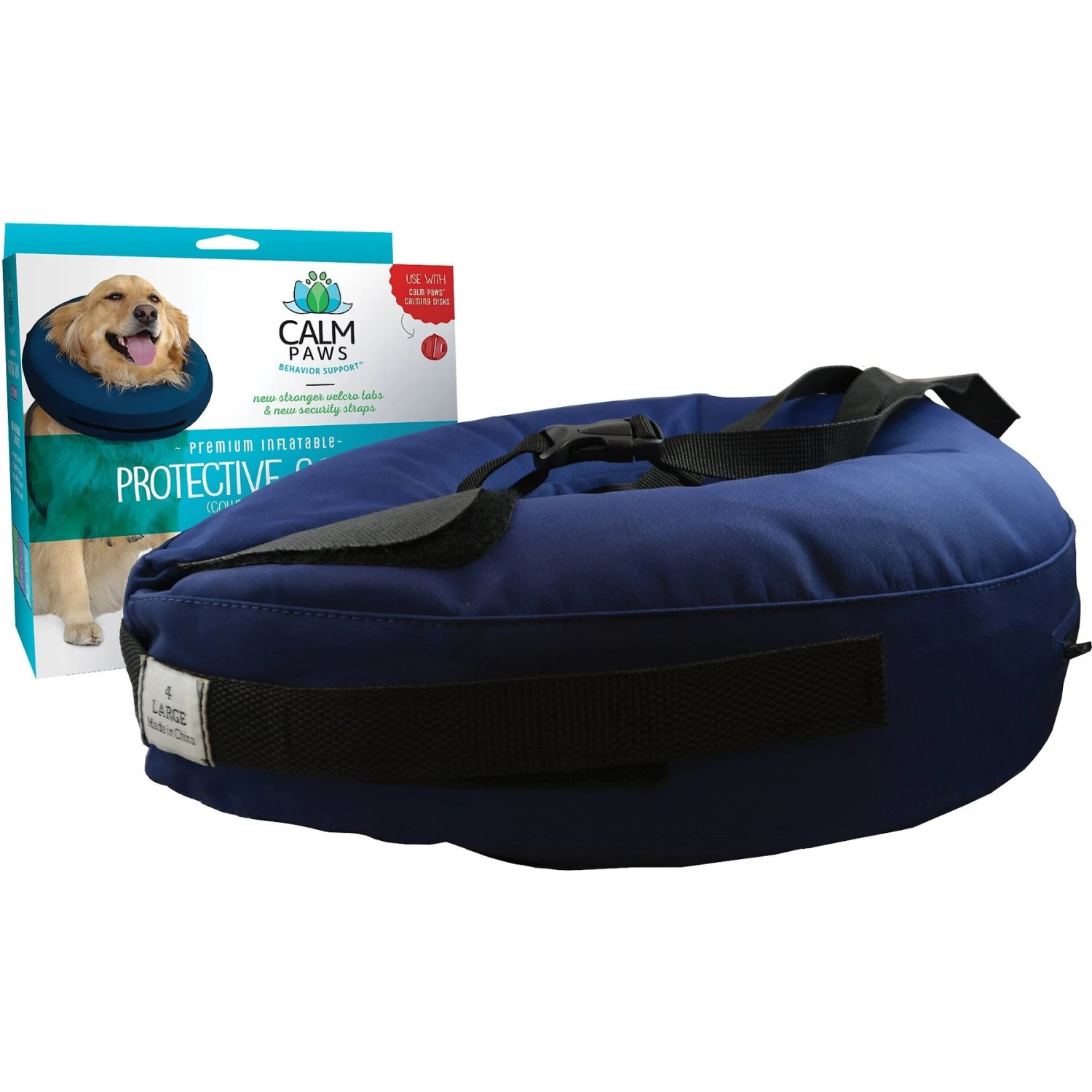 Calm Paws Inflatable Protective Dog & Cat Collar 4 Calm Paws Inflatable Protective Dog & Cat Collar - Image 2