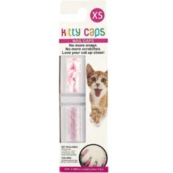 Kitty Caps Cat Nail Caps, Color Varies, 40 Count -Pawfect Care 118155 PT4. AC SS1800 V1492121223