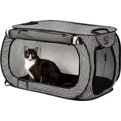 Necoichi Portable Stress Free Cat Cage -Pawfect Care 119032 PT3. AC SS1800 V1569020530