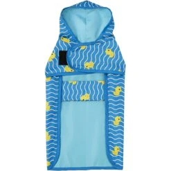 Frisco Lightweight Rubber Ducky Dog Raincoat -Pawfect Care 119202 PT3. AC SS1800 V1540418222