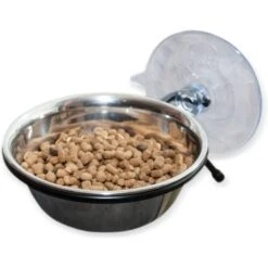 K&H Pet Products EZ Mount Up & Away Kitty Single Diner Stainless Steel Cat Bowl, 1.5-cup -Pawfect Care 121172 PT7. AC SS1800 V1689707813