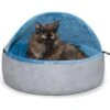 K&H Pet Products Self-Warming Hooded Cat Bed -Pawfect Care 121182 MAIN. AC SS1800 V1608766698