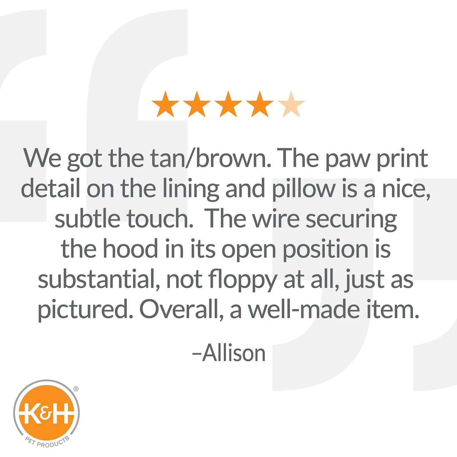 K&H Pet Products Self-Warming Hooded Cat Bed 10 K&H Pet Products Self-Warming Hooded Cat Bed - Image 8