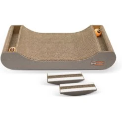 K&H Pet Products Kitty Tippy Scratch N' Track Cat Scratcher Toy With Catnip