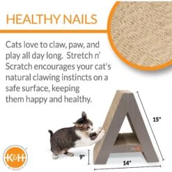 K&H Pet Products Stretch N' Scratch Cat Scratcher Toy -Pawfect Care 121321 PT1. AC SS1800 V1627943801