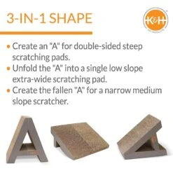 K&H Pet Products Stretch N' Scratch Cat Scratcher Toy -Pawfect Care 121321 PT2. AC SS1800 V1627946527