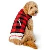 Chilly Dog Buffalo Plaid Dog & Cat Sweater -Pawfect Care 121710 MAIN. AC SS1800 V1595874658