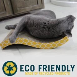 OurPets The Wave Curved Cat Scratcher -Pawfect Care 122842 PT4. AC SS1800 V1639090896