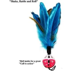 Pet Fit For Life 4 Piece Dual Rod Wand Cat Toy -Pawfect Care 123822 PT3. AC SS1800 V1589320892