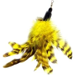 Pet Fit For Life 2 Feathers & 1 Coon Tail Wand Cat Toy -Pawfect Care 123824 PT4. AC SS1800 V1589320886