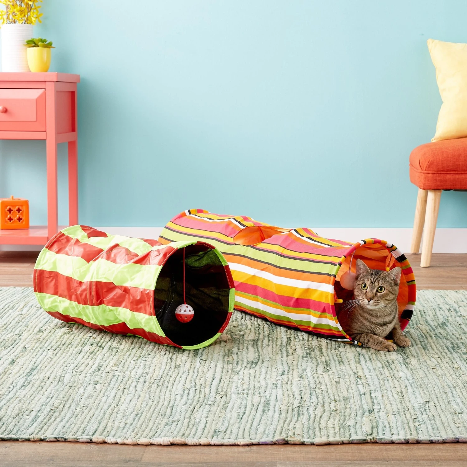 Pet Magasin Collapsible Cat Tunnel Toys, 2-pack 10 Pet Magasin Collapsible Cat Tunnel Toys, 2-pack - Image 8