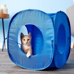 HDP Pop Open Collapsible Cat Play Cube -Pawfect Care 125929 PT5. AC SS1800 V1527271641