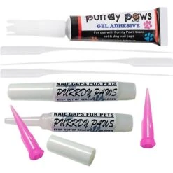 Purrdy Paws Soft Cat Nail Caps -Pawfect Care 126800 PT5. AC SS1800 V1573054382