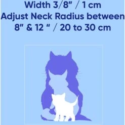 Pawtitas Nylon Reflective Breakaway Cat Collar With Bell -Pawfect Care 134716 PT2. AC SS1800 V1681235616