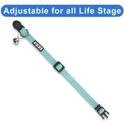 Pawtitas Nylon Reflective Breakaway Cat Collar With Bell -Pawfect Care 134716 PT4. AC SS1800 V1681235089