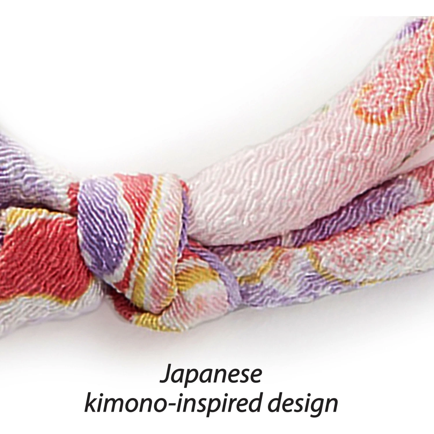 Necoichi Chirimen Clover Breakaway Cat Collar With Bell 6 Necoichi Chirimen Clover Breakaway Cat Collar With Bell - Image 4