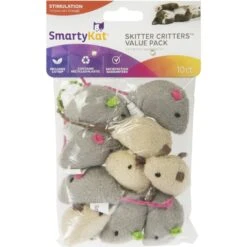 SmartyKat Skitter Critters Value Pack Catnip Cat Toys -Pawfect Care 137528 PT6. AC SS1800 V1639005167