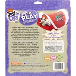 Hartz Just For Cats Peek & Play Pop-Up Tent Cat Toy -Pawfect Care 139103 PT7. AC SS1800 V1589230889