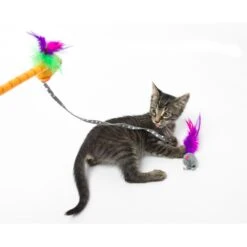 Hartz Just For Cats Twirl & Whirl Cat Wand Toy With Catnip, Color Varies -Pawfect Care 139109 PT3. AC SS1800 V1589230969