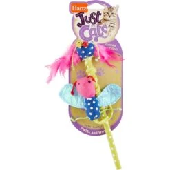 Hartz Just For Cats Twirl & Whirl Cat Wand Toy With Catnip, Color Varies -Pawfect Care 139109 PT6. AC SS1800 V1589230972