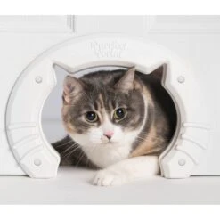 Purrfect Portal Original Interior Cat Door -Pawfect Care 141174 PT2. AC SS1800 V1660751062