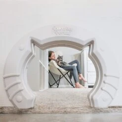 Purrfect Portal Original Interior Cat Door -Pawfect Care 141174 PT3. AC SS1800 V1603315918