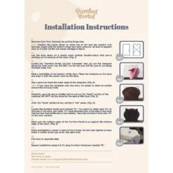 Purrfect Portal Original Interior Cat Door -Pawfect Care 141174 PT4. AC SS1800 V1603315321