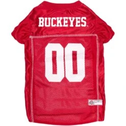 Pets First NCAA Dog & Cat Jersey, Ohio State Buckeyes