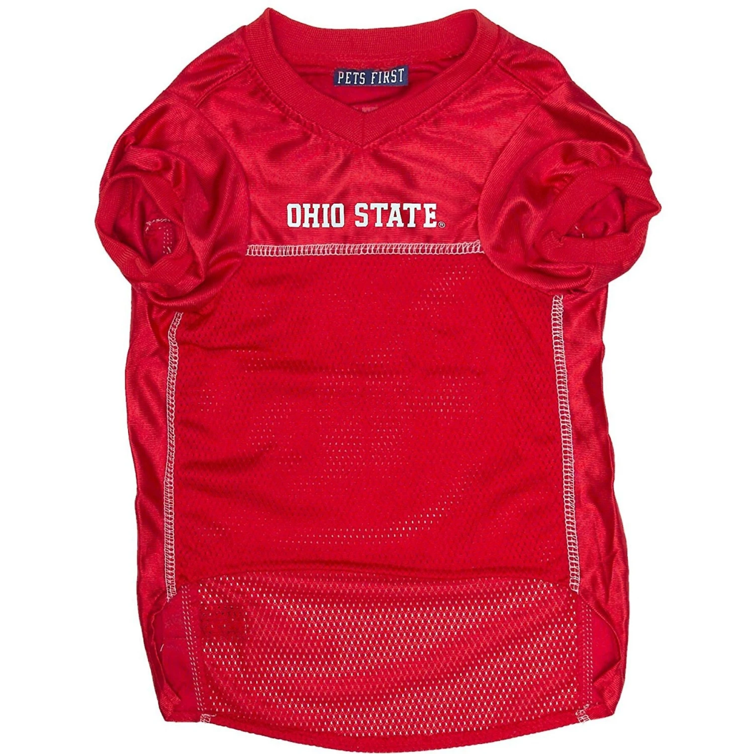 Pets First NCAA Dog & Cat Jersey, Ohio State Buckeyes 5 Pets First NCAA Dog & Cat Jersey, Ohio State Buckeyes - Image 3